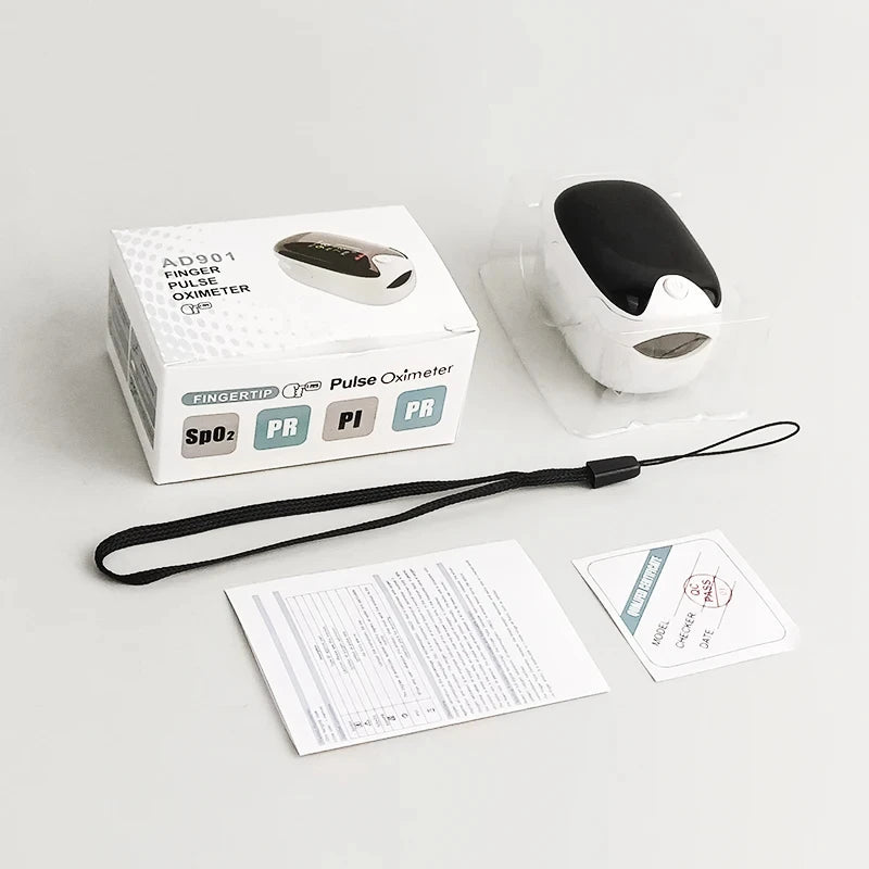 OxiSalud® Oxímetro de Pulso Portátil con Pantalla TFT y Apagado Automático