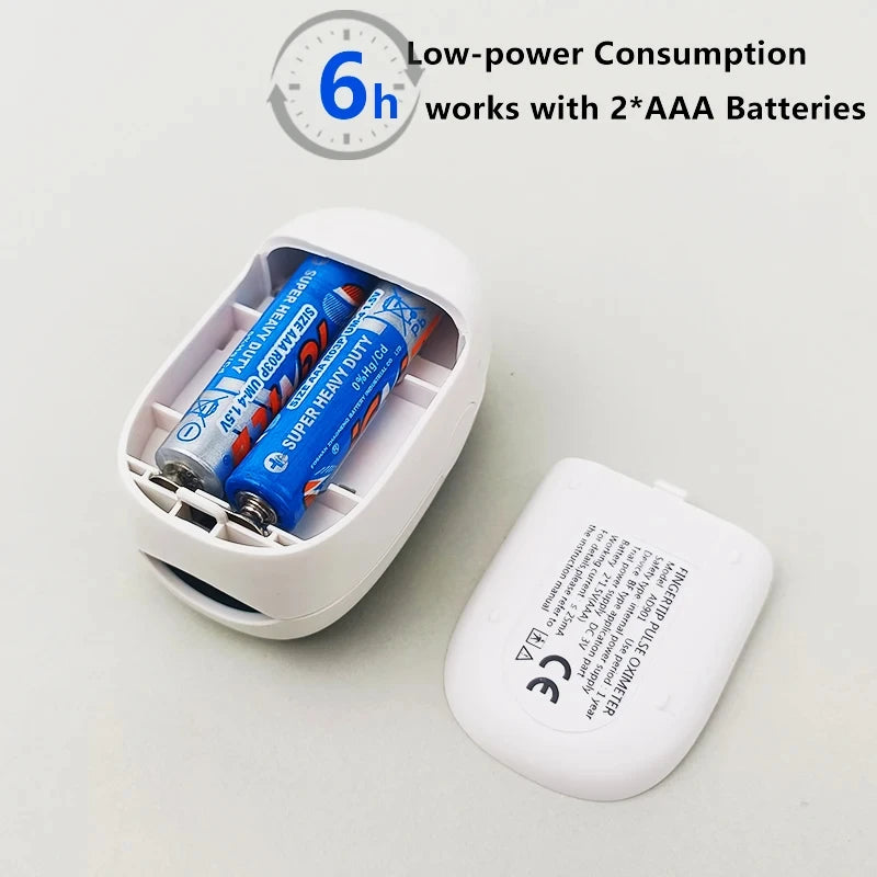 OxiSalud® Oxímetro de Pulso Portátil con Pantalla TFT y Apagado Automático