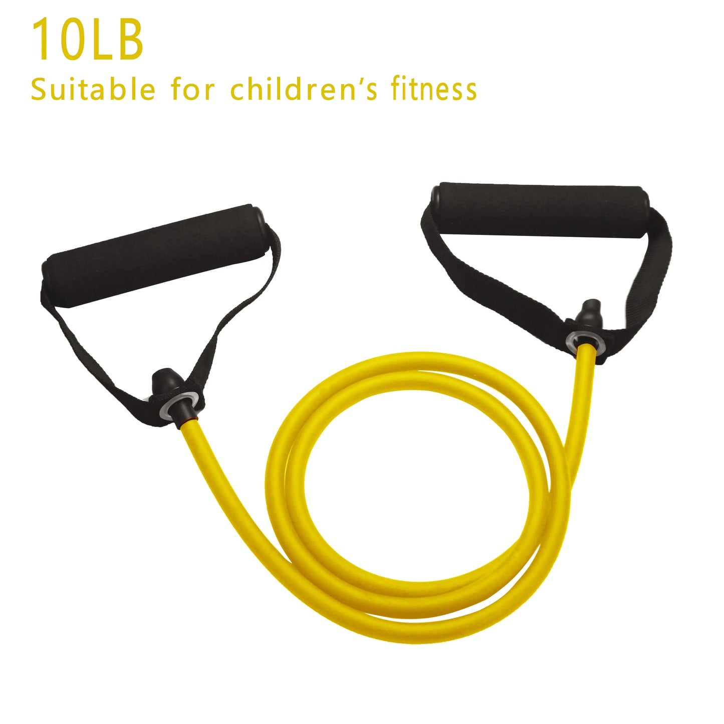 FuerzaFit® Bandas de Resistencia con Asas para Entrenamiento en Casa