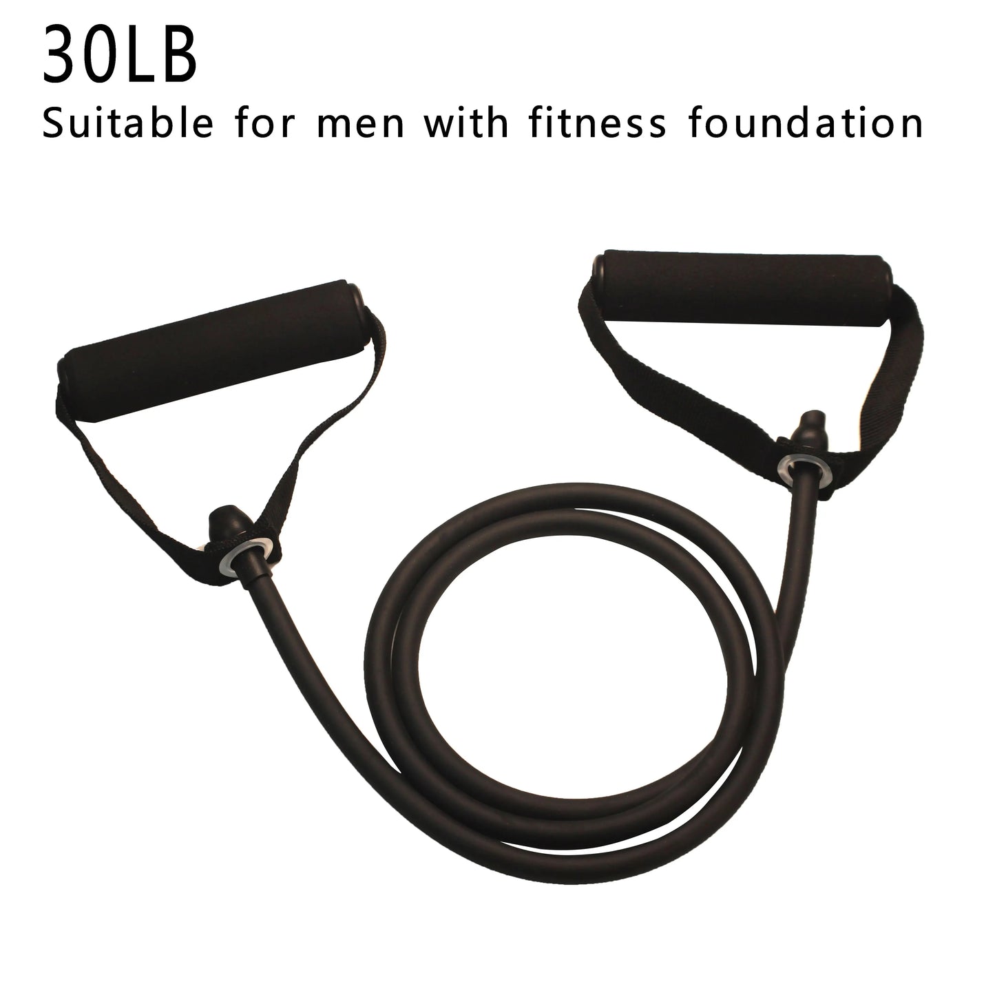 FuerzaFit® Bandas de Resistencia con Asas para Entrenamiento en Casa