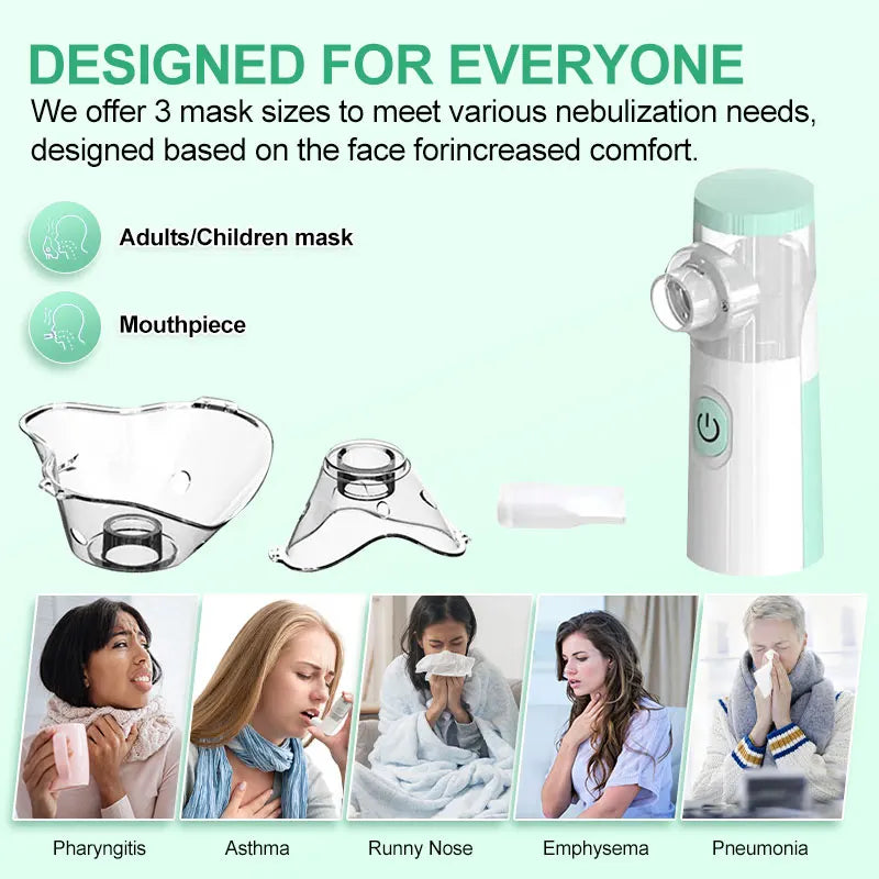 AirePure® Nebulizador Silencioso y Portátil