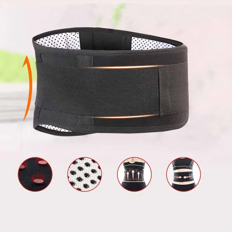 Faja TermoMag® Alivio Lumbar con Calor Terapéutico y Magnetismo
