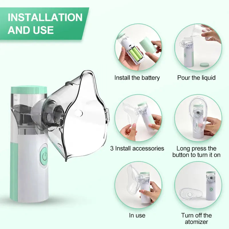 AirePure® Nebulizador Silencioso y Portátil