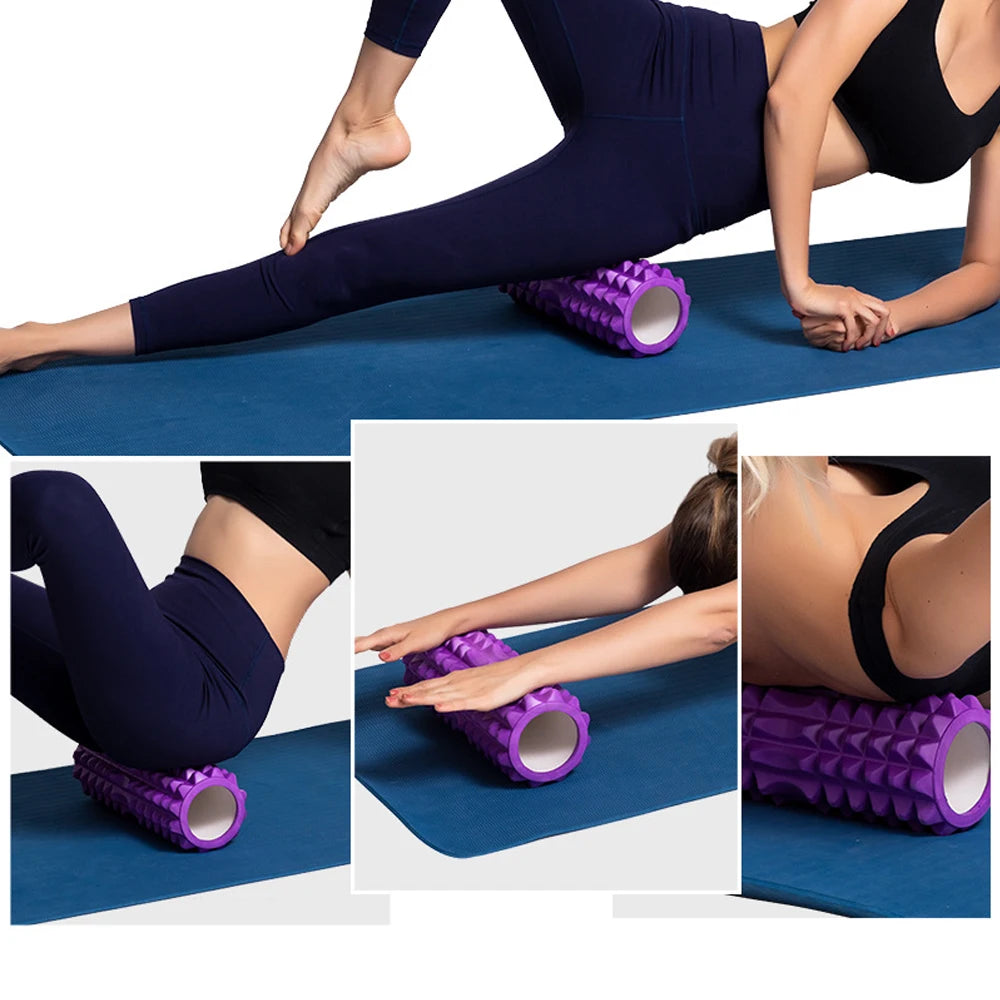 Rodillo AlivioPro® Relajación y Recuperación Muscular Profesional para Fisioterapia, Yoga y Deporte