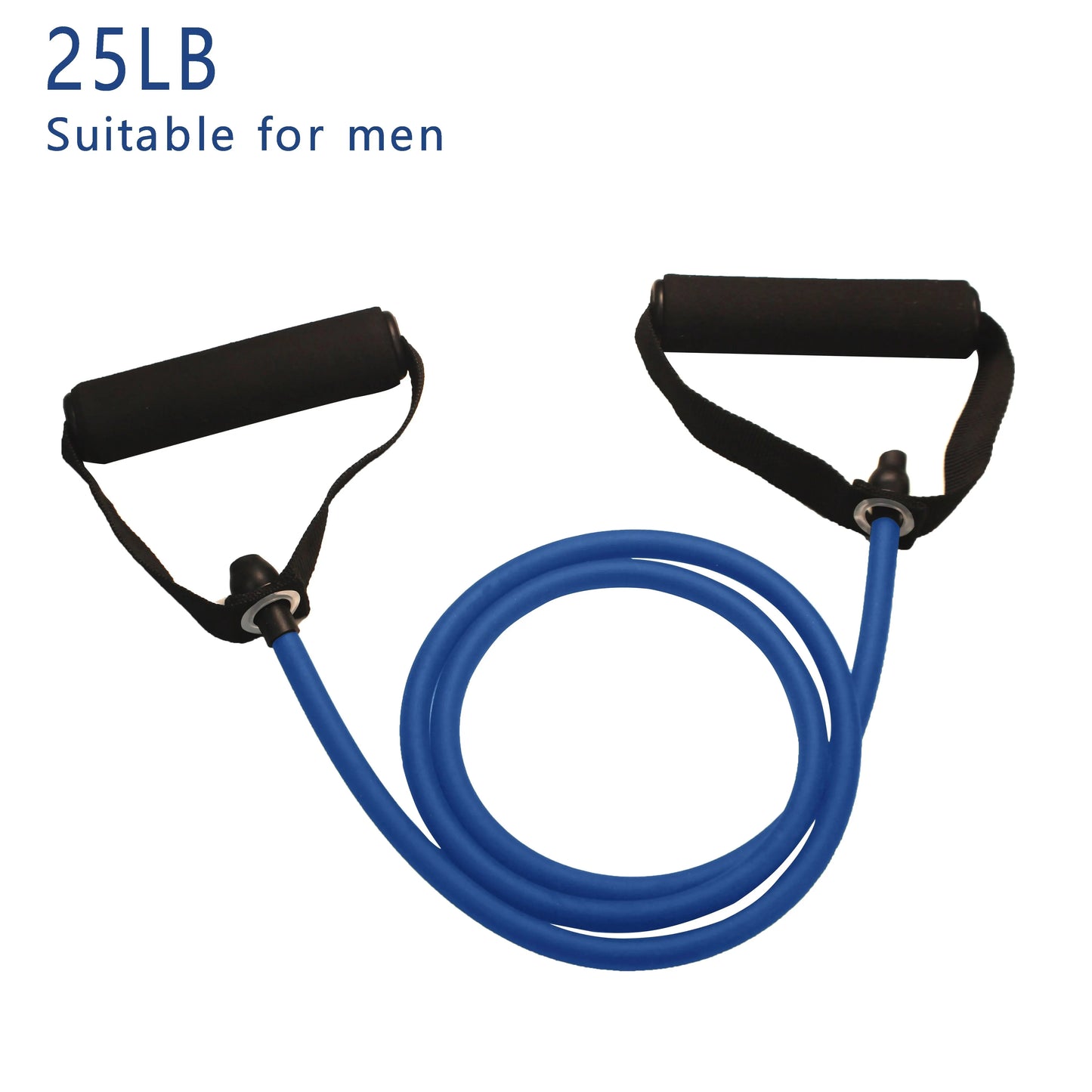 FuerzaFit® Bandas de Resistencia con Asas para Entrenamiento en Casa