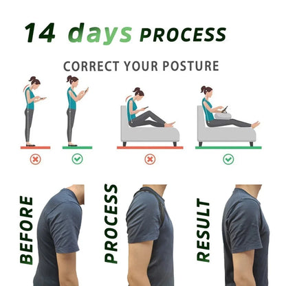 EspaldaSana® Corrector Postural para Hombros y Columna
