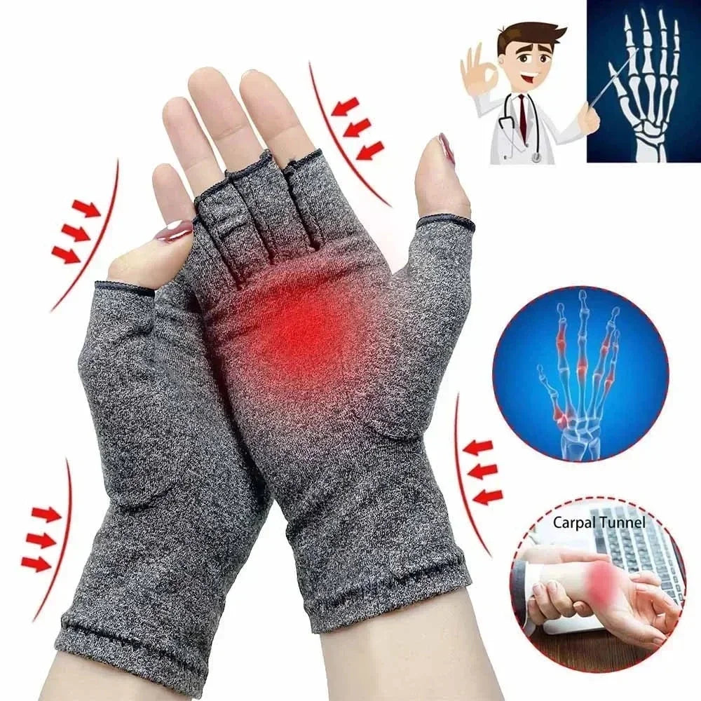 Guantes Alivio Pro — Compresión Terapéutica para Artritis, Túnel Carpiano y Dolor Diario
