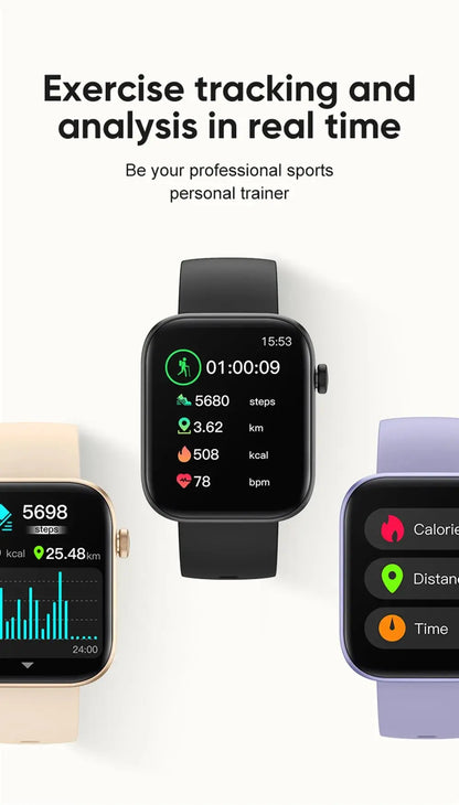 VitaWatch Pro® Smartwatch con Llamadas, Monitor de Salud y Notificaciones Inteligentes