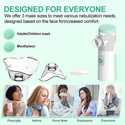 AirePure® Nebulizador Silencioso y Portátil
