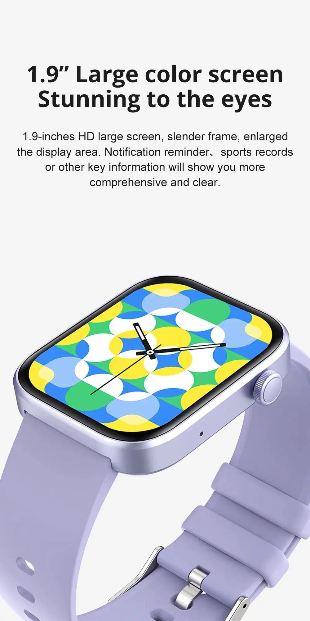 VitaWatch Pro® Smartwatch con Llamadas, Monitor de Salud y Notificaciones Inteligentes
