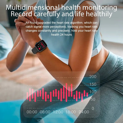 VitaWatch Pro® Smartwatch con Llamadas, Monitor de Salud y Notificaciones Inteligentes