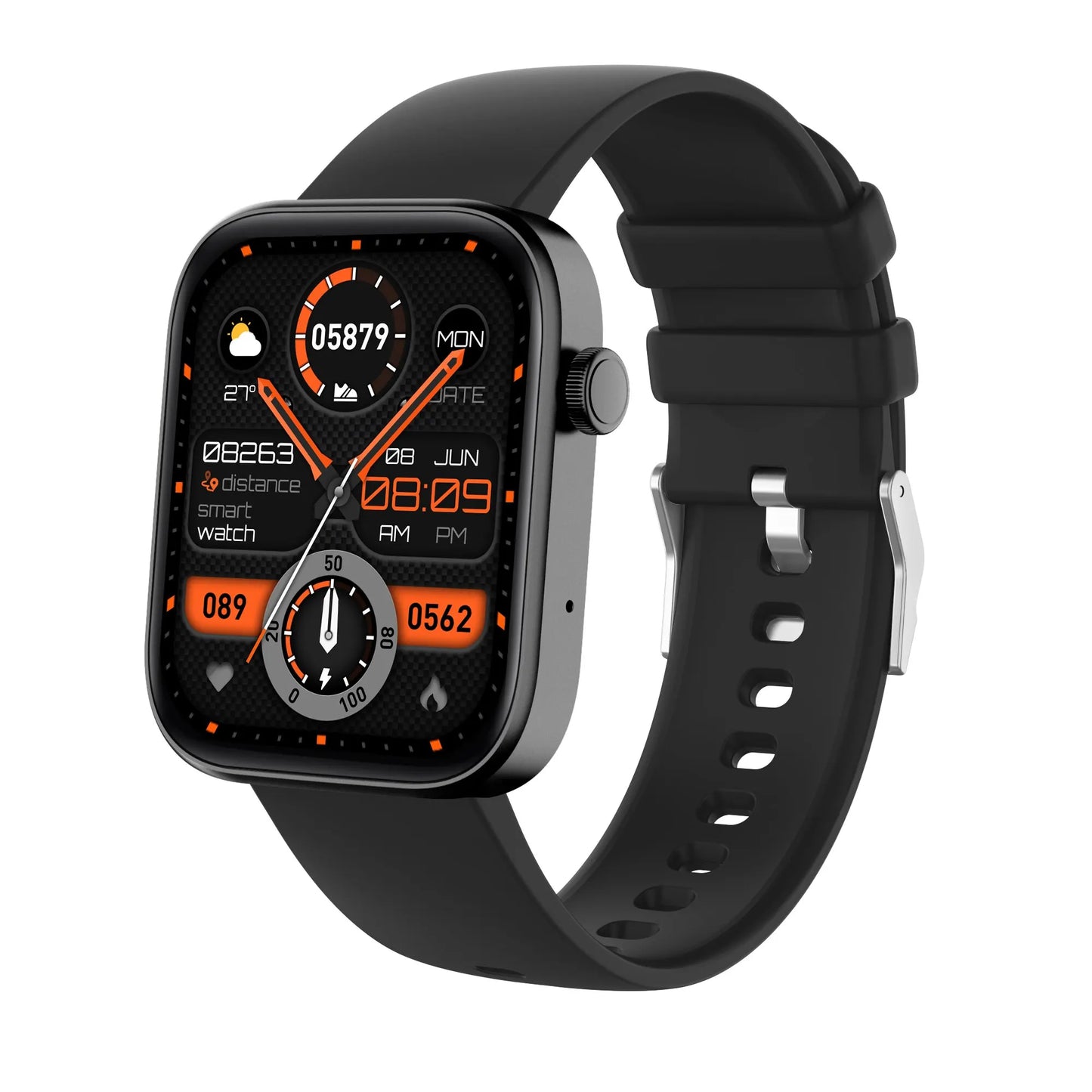 VitaWatch Pro® Smartwatch con Llamadas, Monitor de Salud y Notificaciones Inteligentes